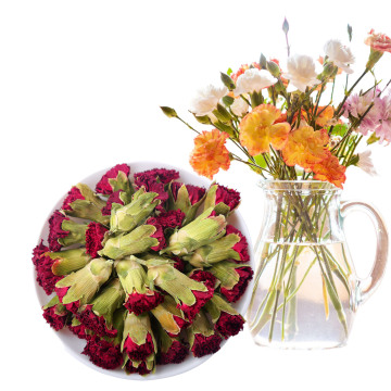 Carnations Bloom Flower Tea: Natural Food Coloring Kang Nai Xin for Mother's Day Gift