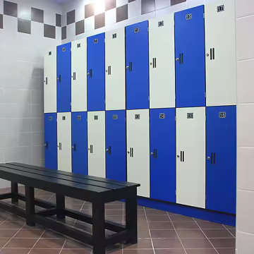 safety hpl board 6 door storage locker personal locker