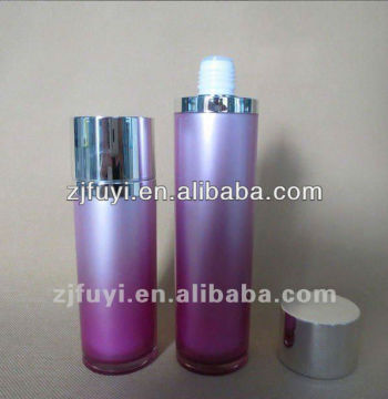 100ml 140ml Round Acrylic Skin care lotion bottle for cosmetics
