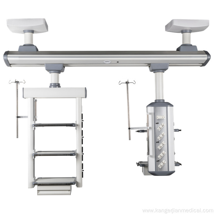 KDD-2 single arm icu bridge type mounted oxygen gas pendant ceiling surgical pendant system