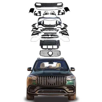 Wholesale Body Kits for 2020-2021 Mercedes GLS (X167 Facelift) GLS63 AMG Bumpers with Grille