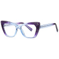 Red Gradient TR Optical Frame
