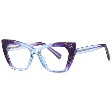 Red Gradient TR Optical Frame