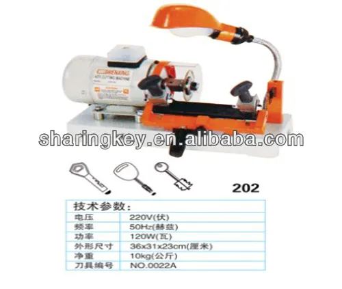 Model 201-D cutting machine with external cutter