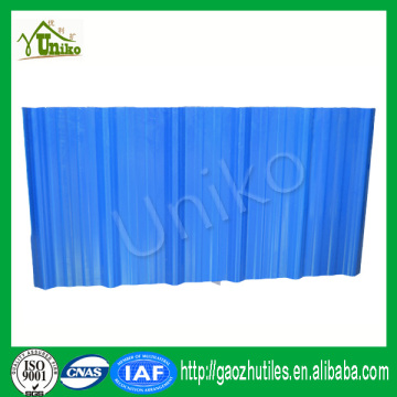 pvc 20 years warranty Cheap anti-weathering structural insulated reinforced roof tile for factory and work shop
