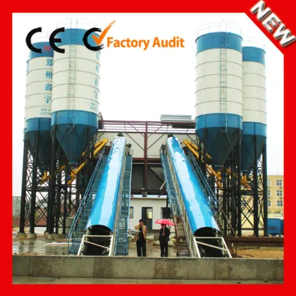 XINYU brand HZS150 Large Concrete Mixing Station