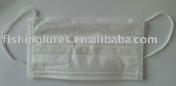 Nonwoven face mask