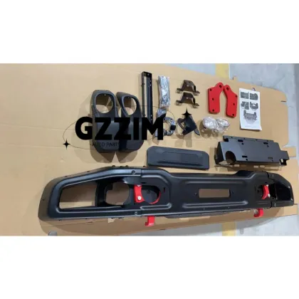 JK 2007+ Stainless Black Front Bumper