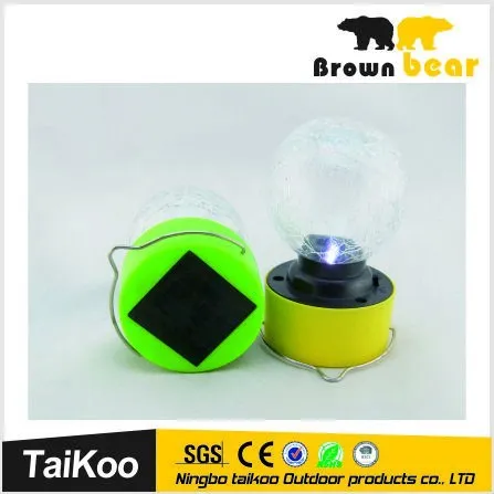 colorful changing solar powered decoration garden balls light