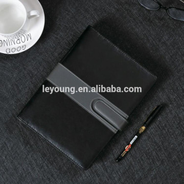 Leather Business Composition Notebook with Logo