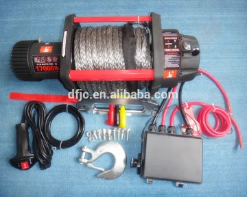 synthetic winch rope loop