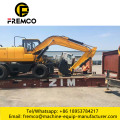 Excavadoras de maquinaria de construcción de tamaño mediano FWE135