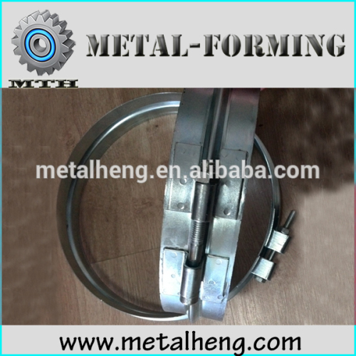 stainless steel V band exhaust band clamp
