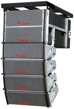 Teanma Touring Performance Dual 6.5" 180W Column Speaker Box line array system