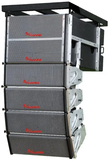 Teanma Touring Performance Dual 6.5" 180W Column Speaker Box line array system