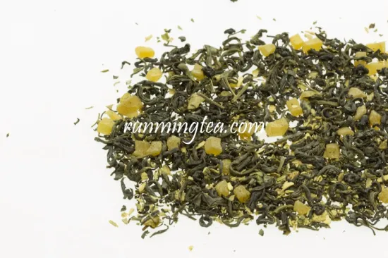 Natural Mango Flavoured Fruit Tea Bag Mix with Green Tea