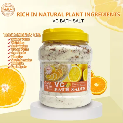 Premium Spa Exfoliating Bath Salt with Rose Flowers