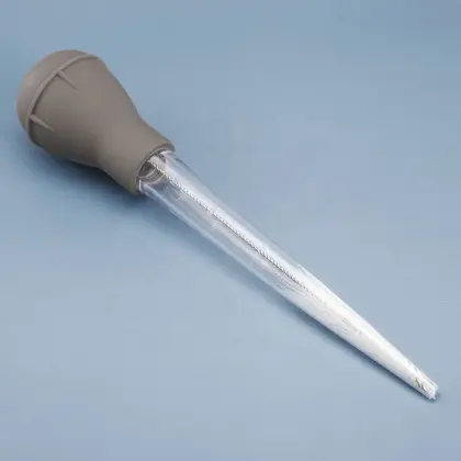 Kitchen Silicone Syringe Pump for Meat Marinade, Injecting BBQ Sauce, and Basting Turkey