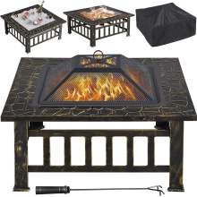 solo stove black friday Outdoor square Garden Patio Slate Fire Pit Stove Factory