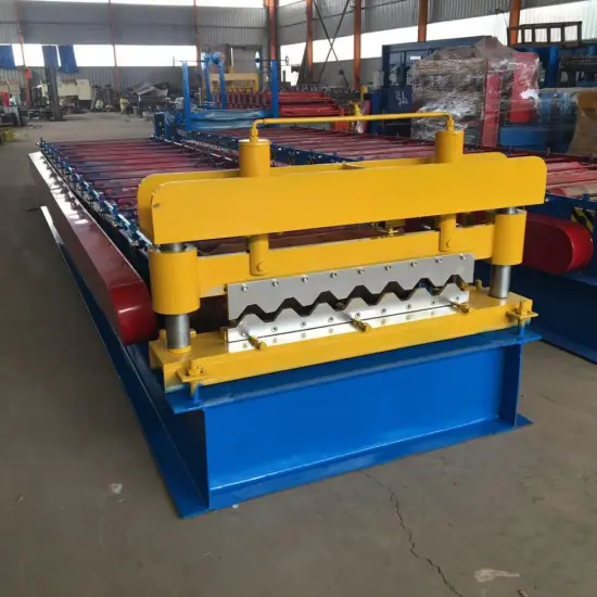 Roof panel wall steel tile roll forming machine