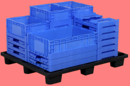 Jp Foldable Crates for Warehouse