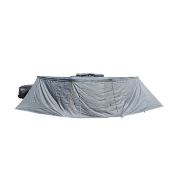 Waterproof Outdoor Camping Awning with Side Wall and Wind Shield