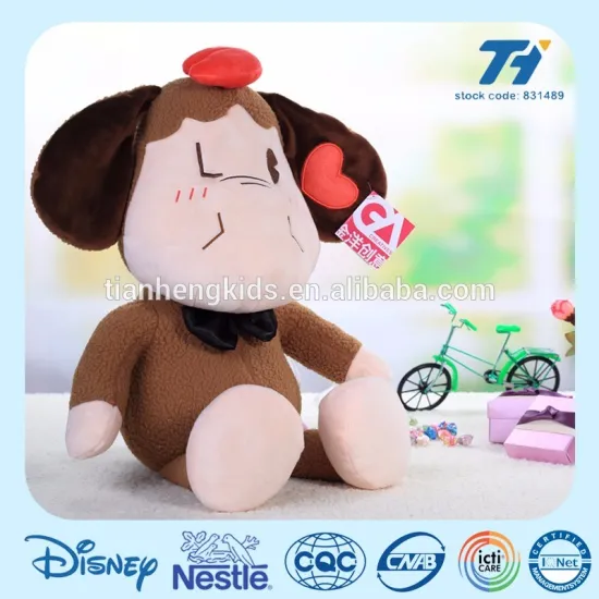 2016 New design lazy sheep plush toy soft velboa material animal baby toy