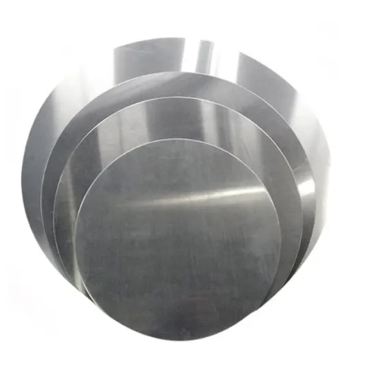 1050 H14 Aluminum Round Disc Reflective Sheet for Pot