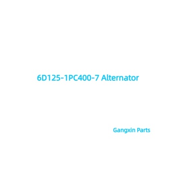 6D125-1 PC400-7 Alternator for Komatsu Excavator Engine Parts