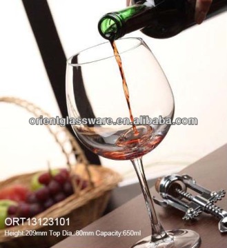 650ml red wine glass,21oz crystal red wine glass