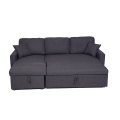 Кабриолетный угловой диван -кровать с хранением