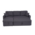 Convertible Sectional Sofa Bed with Storage