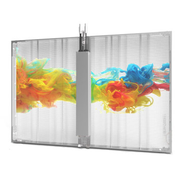 متجر عروض LED HD: تقديم شاشات إعلانية رقمية داخلية عالية الجودة ذات جودة عالية مع تصميمات رقيقة وشفافة