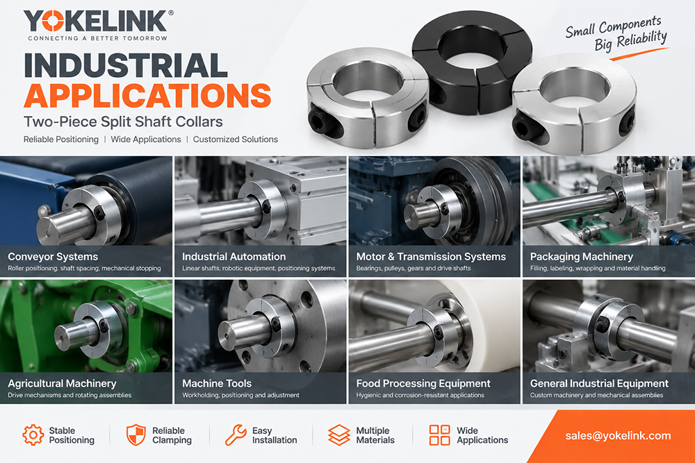 Shaft Collars Industrial Applications