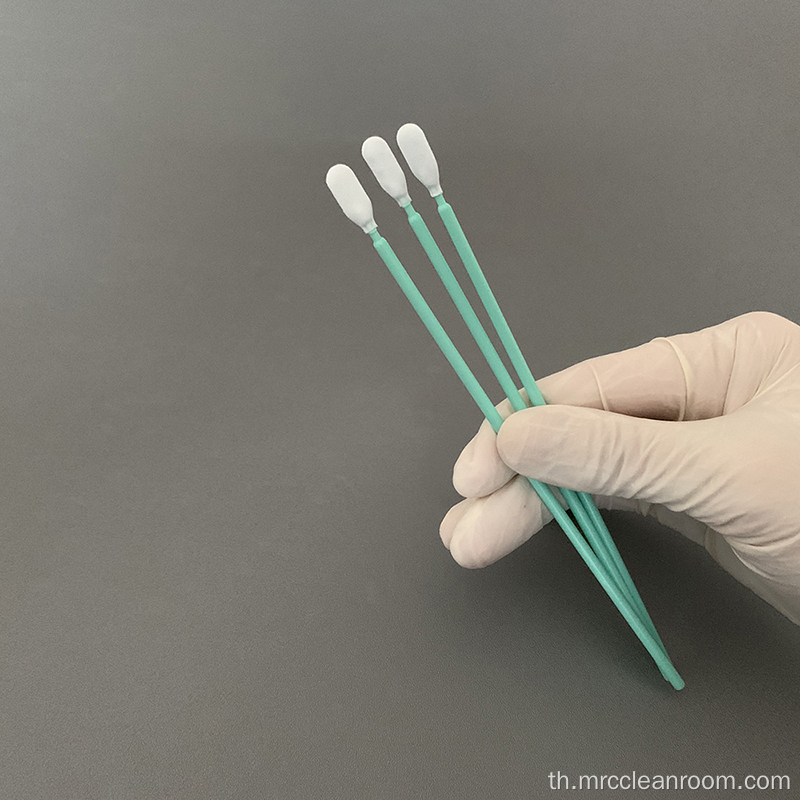 MPS-740 ห้องทำความสะอาดห้องถักโพลีเอสเตอร์ปลายวิเศษอุตสาหกรรม swabs