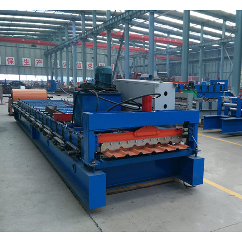 Aluminium Steel Corrugated Sheet Forming Machine