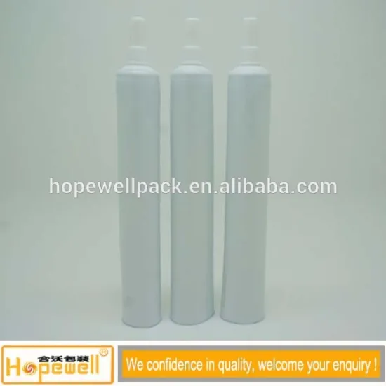 40mm * 200mm PE Packaging Tube With No Printing For Foam Facial Wash