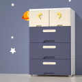 Multi Functional Plastic Wardrobe with Plastic Cabinet