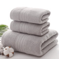 Wholesale 100% Cotton Bath Luxury Hotel Towel Set