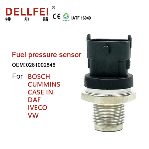 Fuel Pressure Transducer DAF Rail pressure sensor type 0281002846 For CUMMINS DAF Factory