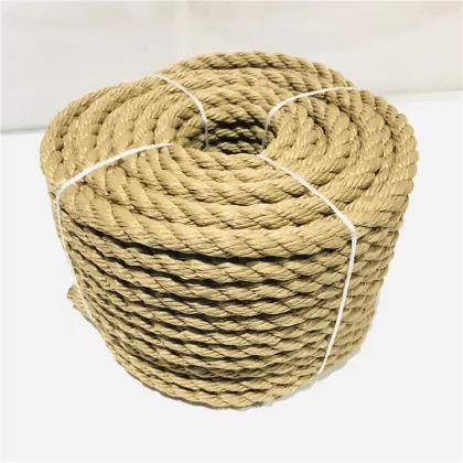 Hemp Yellow PP Twist Multifilament Rope