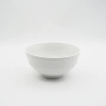 Household Ceramic Bulk Solid Color Side Dish Bowl