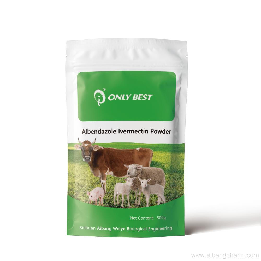 Animal Use Albendazole & Ivermectin Powder