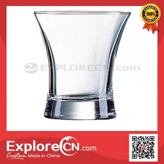 High transparent elegant liqueur glass