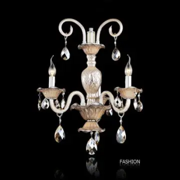 Crystal glass candle chandelier lighting