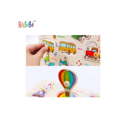 Handcrafted Wooden Jigsaw Puzzle for Kids: Math Learning and Entertainment