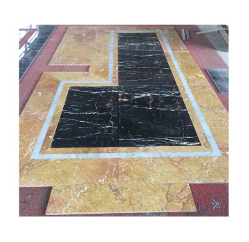 Natural Marble Floor Prefabs for Dining and Guest Rooms