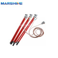 Portable Short Circuit Grounding Pole Flat Clipper Jaws