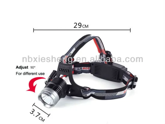 lithium rechargeable battery head light