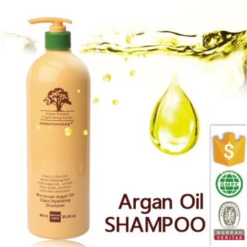 Private label argan oil ingredient salon bulk shampoo